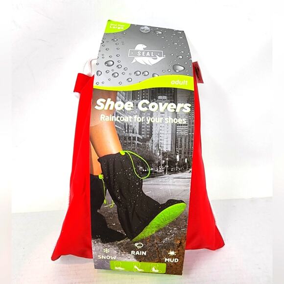 New Rain Shoe Covers Waterproof Anti slip Cycling Walking Hiking Shoe Covers M - Picture 2 of 9